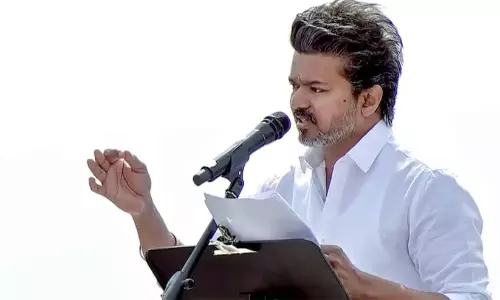 ‘ബി.ജെ.പിക്കൊപ്പം കൂട്ടുകൂടില്ല’; ടി.വി.കെ ഒറ്റക്ക് മുമ്പോട്ടുപോകുമെന്ന് വിജയ് ‘ബി.ജെ.പിക്കൊപ്പം കൂട്ടുകൂടില്ല’; ടി.വി.കെ ഒറ്റക്ക് മുമ്പോട്ടുപോകുമെന്ന് വിജയ്