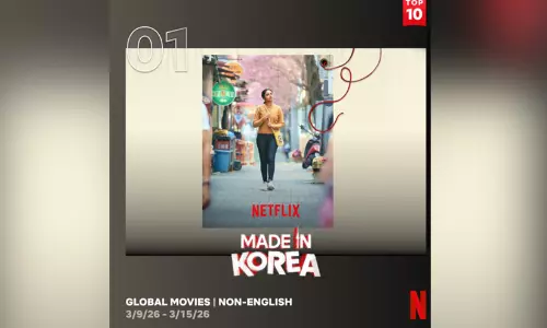 ആഗോളതലത്തിൽ ഇതര ഇംഗ്ലീഷ് ചിത്രങ്ങളുടെ പട്ടികയിൽ തമിഴ് ചിത്രം മെയ്ഡ് ഇൻ കൊറിയ ഒന്നാമത്; 24 രാജ്യങ്ങളിൽ ട്രെൻഡിങിൽ ആഗോളതലത്തിൽ ഇതര ഇംഗ്ലീഷ് ചിത്രങ്ങളുടെ പട്ടികയിൽ തമിഴ് ചിത്രം മെയ്ഡ് ഇൻ കൊറിയ ഒന്നാമത്; 24 രാജ്യങ്ങളിൽ ട്രെൻഡിങിൽ