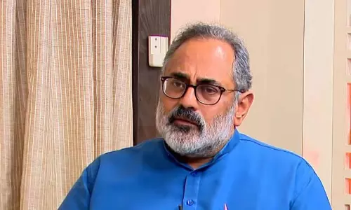 മൂന്നാം എൽ.ഡി.എഫ് സർക്കാറിനുള്ള സാധ്യതയില്ല, കോൺഗ്രസ് നാണമില്ലാത്ത പാർട്ടിയെന്ന് -രാജീവ് ചന്ദ്രശേഖർ മൂന്നാം എൽ.ഡി.എഫ് സർക്കാറിനുള്ള സാധ്യതയില്ല, കോൺഗ്രസ് നാണമില്ലാത്ത പാർട്ടിയെന്ന് -രാജീവ് ചന്ദ്രശേഖർ