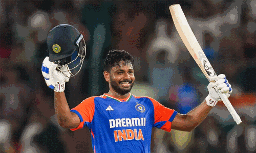 ഒടുവിൽ സഞ്ജു  താരമാകു​േമ്പാൾ