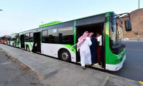 റമദാനിൽ റെക്കോഡ് നേട്ടവുമായി മക്ക ഷട്ടിൽ ബസ് സർവിസ്; 6.4 കോടി യാത്രക്കാർ റമദാനിൽ റെക്കോഡ് നേട്ടവുമായി മക്ക ഷട്ടിൽ ബസ് സർവിസ്; 6.4 കോടി യാത്രക്കാർ