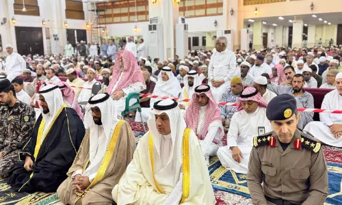 സു​ര​ക്ഷ ജാ​ഗ്ര​ത​യി​ൽ സ​മാ​ധാ​ന​പൂ​ർ​ണ​മാ​യി യാം​ബു​വി​ൽ പെ​രു​ന്നാ​ളാ​ഘോ​ഷം