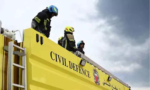 ജന്നുസാനിൽ വീട്ടിൽ തീപിടുത്തം; രണ്ട് കുട്ടികളെ സിവിൽ ഡിഫൻസ് രക്ഷപ്പെടുത്തി