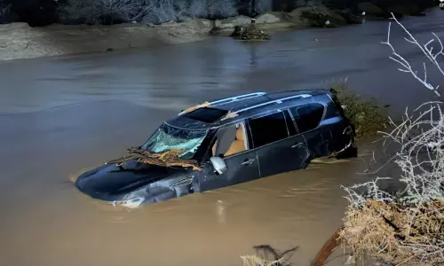 ഒമാനിൽ മഴക്കെടുതി; മരണ സംഖ്യ നാലായി ഒമാനിൽ മഴക്കെടുതി; മരണ സംഖ്യ നാലായി