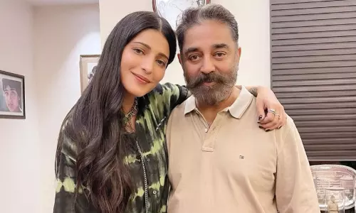 അദ്ദേഹം എനിക്ക് ഇൻസ്റ്റാഗ്രാമിൽ ധാരാളം ക്രിഞ്ച് റീലുകൾ അയക്കും; കമൽഹാസനെ കുറിച്ച് ശ്രുതി ഹാസൻ