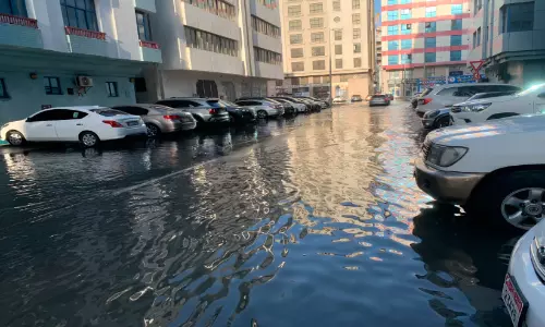 വ്യാപക മഴ; വെള്ളക്കെട്ട്