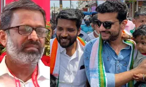 പിഷാരടി അരസംഘിയെന്ന സി.പി.എം ആക്ഷേപത്തിന് കടുത്ത മറുപടിയുമായി ഷാഫി പറമ്പിൽ