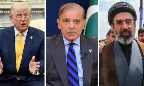 പശ്ചിമേഷ്യൻ സമാധാനത്തിന് പാക് മധ്യസ്ഥത; നിർണ്ണായക ചർച്ചകൾ ഇസ്ലാമാബാദിൽ പശ്ചിമേഷ്യൻ സമാധാനത്തിന് പാക് മധ്യസ്ഥത; നിർണ്ണായക ചർച്ചകൾ ഇസ്ലാമാബാദിൽ