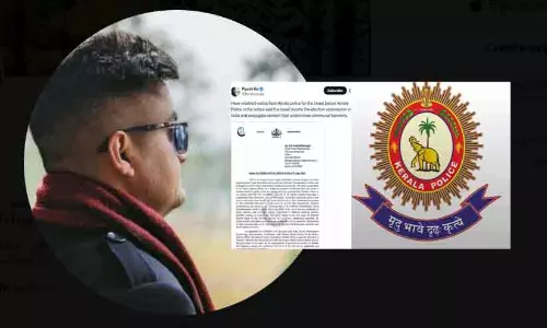 ‘തെരഞ്ഞെടുപ്പ് കമ്മീഷന്റെ ബിജെപി സീല്‍: പോസ്റ്റ് ഉടൻ നീക്കണം’ -യു.പിയി​ലെ മാധ്യമ പ്രവർത്തകനോട് കേരള ​പൊലീസ്