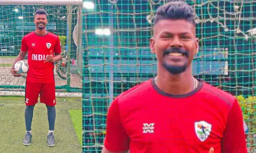 കാഴ്ചയില്ലാത്തവരുടെ ഫുട്ബോൾ; അകകണ്ണിന്‍റെ തെളിച്ചവുമായി സുജിത് ജപ്പാനിലേക്ക്