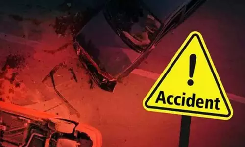 പാലക്കാട് കാർ നിയന്ത്രണം വിട്ട് അപകടം: അധ‍്യാപികക്ക് ദാരുണാന്ത‍്യം