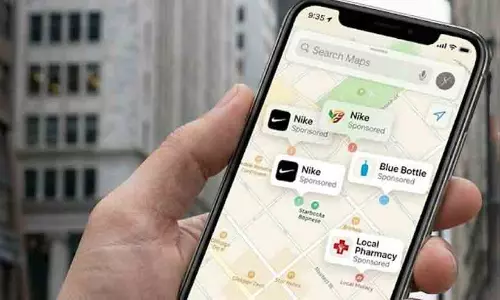 ഗൂഗ്ൾ മാപ്‌സ് മാതൃകയിൽ ആപ്പിളും; ആപ്പിൾ മാപ്‌സിലും ഇനി പരസ്യങ്ങൾ