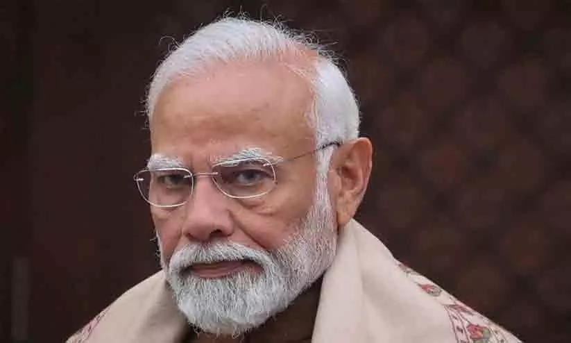 യു ടേൺ ഉസ്താദ്: വനിത സംവരണത്തിൽ മോദിക്ക് കോൺഗ്രസിന്റെ പരിഹാസം യു ടേൺ ഉസ്താദ്: വനിത സംവരണത്തിൽ മോദിക്ക് കോൺഗ്രസിന്റെ പരിഹാസം