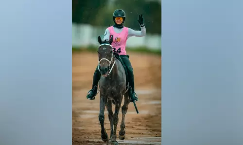 കുതിരയോട്ട മത്സരത്തിൽ ചരിത്രവിജയം; വേഗതയിൽ കരുത്തുകാട്ടി വീണ്ടും നിദ