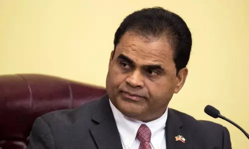 കാമ്പയിൻ ഫണ്ട് തിരിമറി: ഫോർട്ട് ബെൻഡ് കൗണ്ടി ജഡ്ജി കെ.പി. ജോർജ് കുറ്റക്കാരനെന്ന് കോടതി കാമ്പയിൻ ഫണ്ട് തിരിമറി: ഫോർട്ട് ബെൻഡ് കൗണ്ടി ജഡ്ജി കെ.പി. ജോർജ് കുറ്റക്കാരനെന്ന് കോടതി