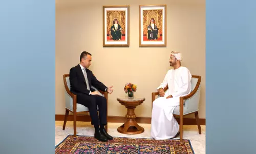 യൂറോപ്യൻ യൂനിയൻ പ്രതിനിധിയുമായി ചർച്ച നടത്തി ഒമാൻ വിദേശകാര്യ മന്ത്രി