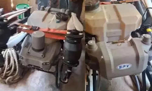 50 കിലോഗ്രാം ഭാരം വഹിക്കാൻ ശേഷി, 20 ലക്ഷം രൂപ വില; ഹരിപ്പാട് നിന്നും ചൈനീസ് നിർമിത നിരോധിത ഡ്രോൺ പിടികൂടി