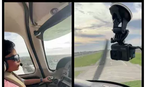 ഇന്‍റർനെറ്റിനെ ഞെട്ടിച്ച് 11 വയസ്സുകാരൻ പൈലറ്റ്; വൈറലായി വിഡിയോ