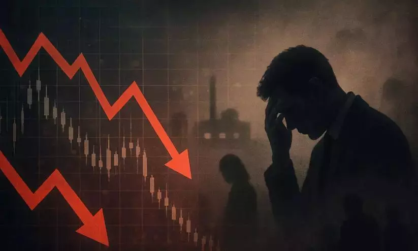 Stock market down Stock market down