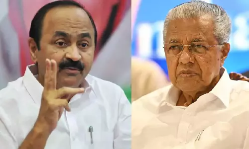 ‘ഡീ​ലി​ൽ’ ഏ​റ്റു​മു​ട്ടി പി​ണ​റാ​യി​യും സ​തീ​ശ​നും ഓൺലൈനിലും ഓഫ്​ലൈനിലും പോര് മുറുകുന്നു