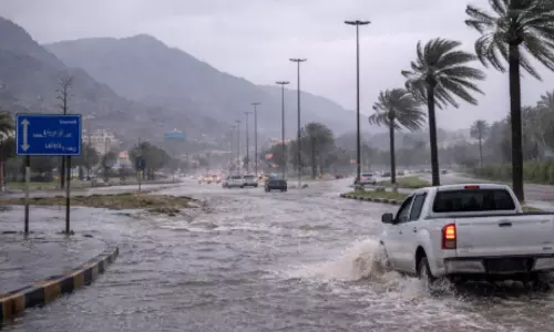 വടക്കൻ ശർഖിയ്യയിൽ മഴ ശക്തം