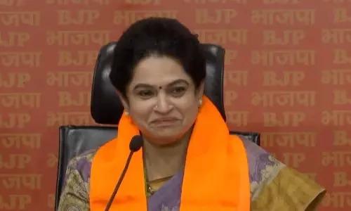 ‘തൃശൂരിൽ കോൺഗ്രസിൽ ഹിന്ദുവാണ് മത്സരിക്കാറ്...’; വിദ്വേഷ പരാമർശവുമായി ബി.ജെ.പി സ്ഥാനാർഥി പത്മജ വേണുഗോപാൽ ‘തൃശൂരിൽ കോൺഗ്രസിൽ ഹിന്ദുവാണ് മത്സരിക്കാറ്...’; വിദ്വേഷ പരാമർശവുമായി ബി.ജെ.പി സ്ഥാനാർഥി പത്മജ വേണുഗോപാൽ