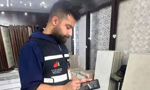 കെട്ടിട നിർമാണ സാമഗ്രികളുടെ കടകളിൽ പരിശോധന