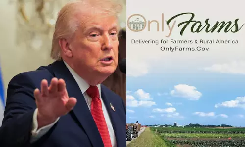 ‘നിങ്ങൾ എനിക്ക് വോട്ട് ചെയ്തു, അത് ഒരിക്കലും മറക്കില്ലെന്ന് ട്രംപ്’; കർഷകർക്കായി പ്രത്യേക വെബ്‌സൈറ്റുമായി വൈറ്റ് ഹൗസ്