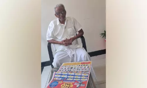 ഏഴ് പതിറ്റാണ്ട് മൂന്നത്തെ സൈക്കിൾ പ്രചാരണ അനുഭവങ്ങളുമായി കെ. നാരായണൻ