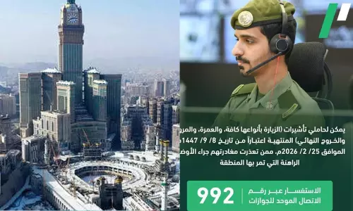 സൗദിയിൽ സന്ദർശന വിസ നീട്ടൽ നടപടി തുടങ്ങി; സംശയങ്ങൾക്ക് ‘992’ൽ ബന്ധപ്പെടാം