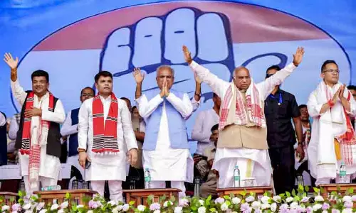 അസമിലും കോൺഗ്രസിന്റെ അഞ്ച് ഗാരന്റികൾ അസമിലും കോൺഗ്രസിന്റെ അഞ്ച് ഗാരന്റികൾ