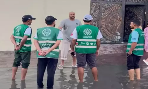 മഴക്കെടുതിയിൽ പൊലീസിനൊപ്പം വളന്‍റിയർമാർ