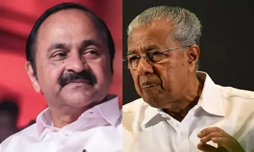 ‘നേരിട്ടല്ല, ഫേസ്ബുക് സംവാദത്തിനാണ് വി.ഡി. സതീശനെ ഞാൻ ക്ഷണിച്ചത്’ -പിണറായി; മുഖ്യമന്ത്രി പറയുന്ന സ്ഥലത്ത് ഞാനെത്താമെന്ന് സതീശൻ