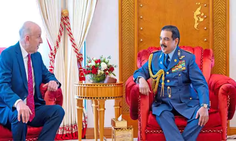 ബഹ്റൈൻ- യു.കെ പ്രതിരോധ സഹകരണം ശക്തമാക്കും ബഹ്റൈൻ- യു.കെ പ്രതിരോധ സഹകരണം ശക്തമാക്കും