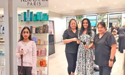 കാൻസർ രോഗികൾക്കായി മുടി ദാനം നൽകി വിദ്യാർത്ഥിനികൾ