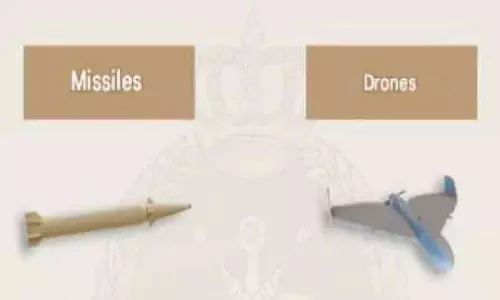 24 മണിക്കൂറിനിടെ അഞ്ചു ബാലിസ്റ്റിക് മിസൈലുകളും എഴു ഡ്രോണുകളും