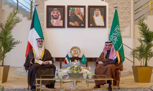 സാഹോദര്യ ബന്ധം കൂടുതൽ കരുത്തുറ്റതാക്കും; മേഖലയിലെ സാഹചര്യം ചർച്ച ചെയ്ത് സൗദി-കുവൈത്ത്​ വിദേശകാര്യ മന്ത്രിമാർ