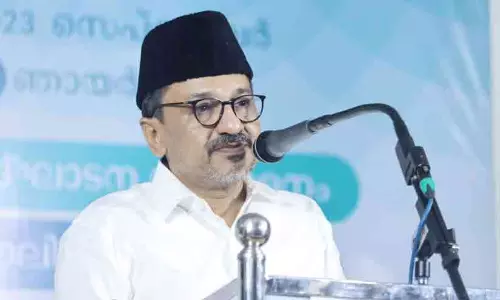 നാലു വോട്ടിനായി സമൂഹത്തിൽ വിടവുണ്ടാക്കരുത്: വിവാദ അനൗൺസ്മെന്റിൽ സാദിഖലി തങ്ങൾ