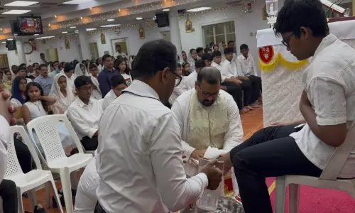 ക്രിസ്തുവിന്റെ അന്ത്യത്താഴ ഓർമ പുതുക്കി പെസഹ വ്യാഴം