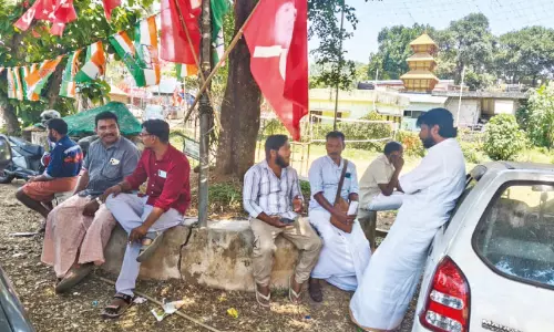 തണൽമര ചുവട്ടിലെ വോട്ട്​ വിശേഷങ്ങൾ