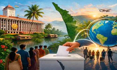 വാഗ്ദാനപ്പെരുമഴയുമായി പ്രകടനപത്രിക; പ്രവാസി വോട്ടിൽ കണ്ണെറിഞ്ഞ് മുന്നണികൾ