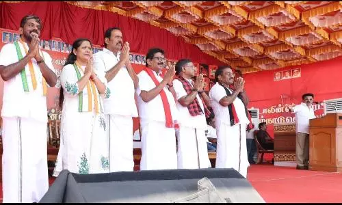 DMK Candidates and stalin