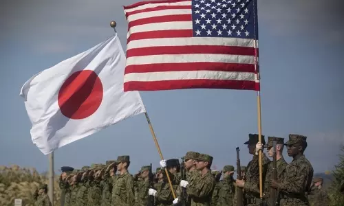 വ്യോമപാത വിലക്കണം; അമേരിക്കയുമായുള്ള സൈനിക ബന്ധം പുനപരിശോധിക്കണമെന്ന് ജപ്പാൻ കമ്യൂണിസ്റ്റ് പാർട്ടി നേതാവ്