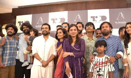 തിയറ്റർ ഓഫ് ഡ്രീംസും അനന്തു എന്‍റ‍‍ര്‍ടെയ്ൻമെന്‍റ്സും ചേർന്നൊരുക്കുന്ന പുതിയ ചിത്രത്തിന് തുടക്കം കുറിച്ച് സൂര്യ