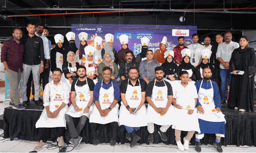 റിയാദിൽ രുചിയും ആനന്ദവും പകർന്ന്​ ‘വിജയ് ദം ദം ബിരിയാണി’ മെഗാ റോഡ് ഷോ