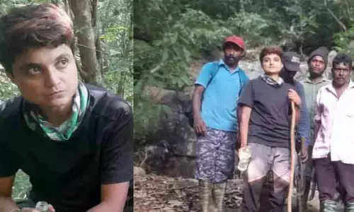 സൂപ്പർ ശരണ്യ! ഒരു കുപ്പി വെള്ളവുമായി വനത്തിൽ കഴിഞ്ഞത് മൂന്ന് ദിവസം