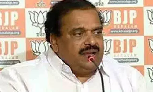 വർഗീയ പ്രസംഗവുമായി പി.കെ കൃഷ്ണദാസ്; എൽ.ഡി.എഫും യു.ഡി.എഫും അധികാരത്തിൽവന്നാൽ ഹിന്ദു, ക്രിസ്ത്യൻ പെൺകുട്ടികളെ രാജ്യദ്രോഹ പ്രവർത്തനത്തിന് റിക്രൂട്ട് ചെയ്യും