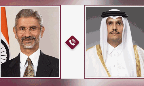 സംഘർഷങ്ങൾക്കിടെ ഖത്തർ പ്രധാനമന്ത്രി ഇന്ത്യൻ വിദേശകാര്യ മന്ത്രി എസ്. ജയശങ്കറുമായി ആശയവിനിമയം നടത്തി