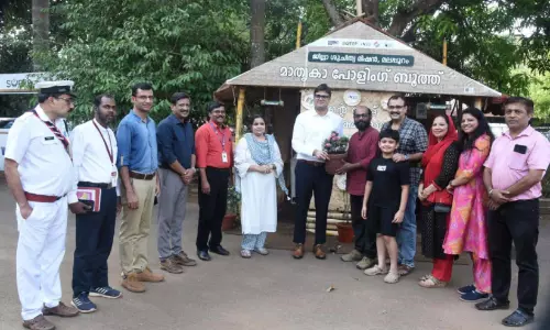 ഭിന്നശേഷി ബൂത്തുകള്‍ ഹരിതവത്കരിച്ചു