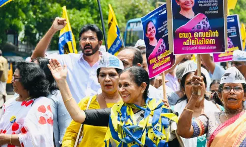 സമരാനുഭവത്തിന്റെ കരുത്തിൽ ആം ആദ്മി പാർട്ടി സ്ഥാനാർഥി